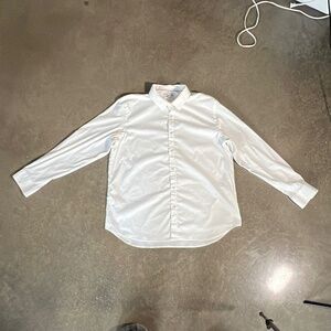 Old Navy Slim Fit White Dress Shirt